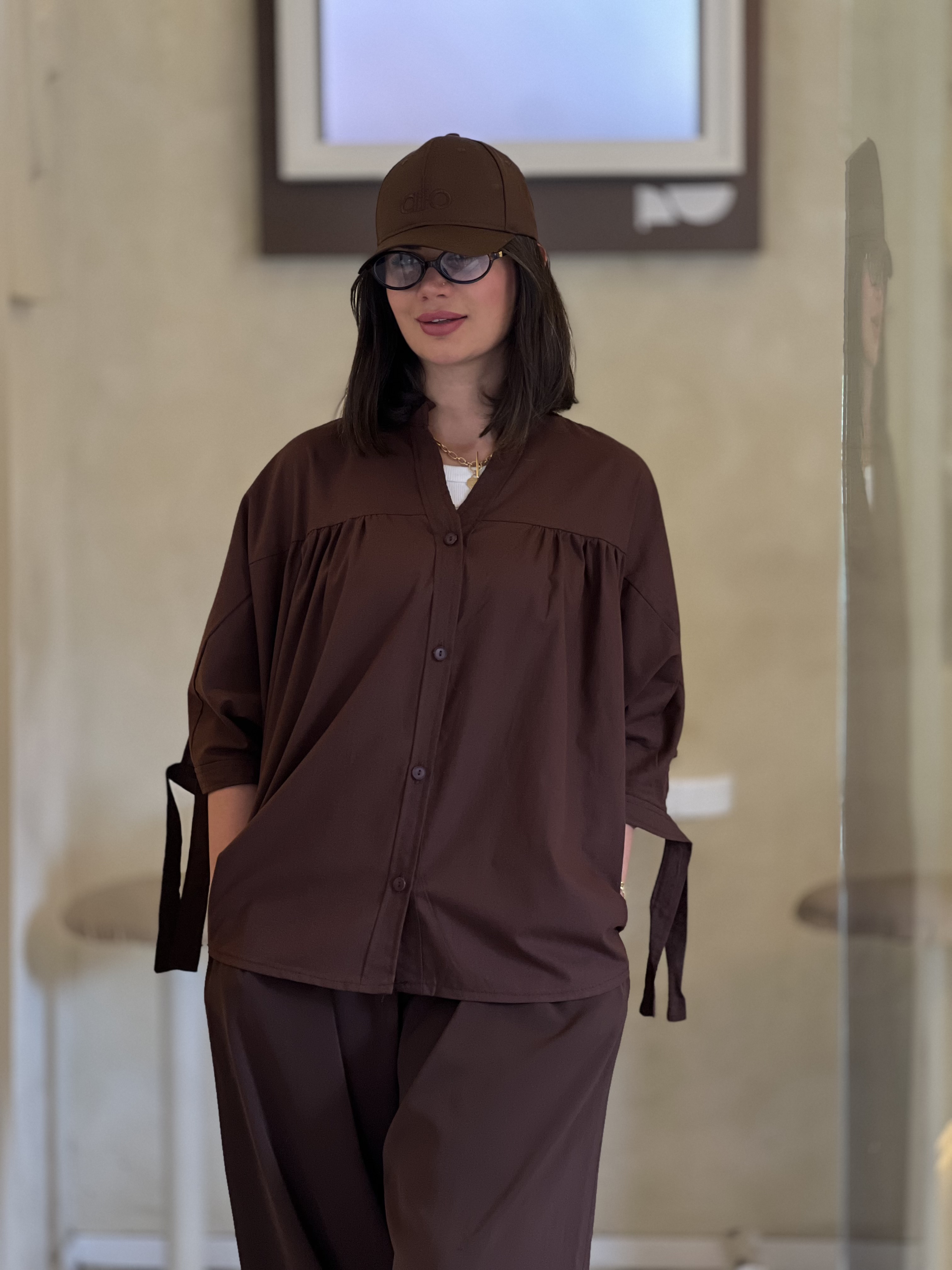 شومیز لینن عروسکی